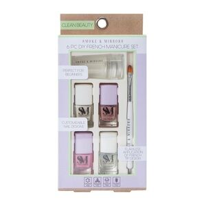 DIY French Manicure Set - Pink and Silver